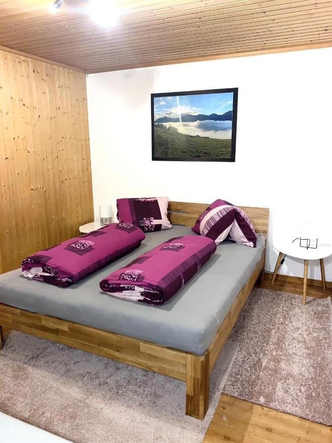 Guenstig Und Einfaches Studio Auf Dem Bauernhof Zuoz Esterno foto